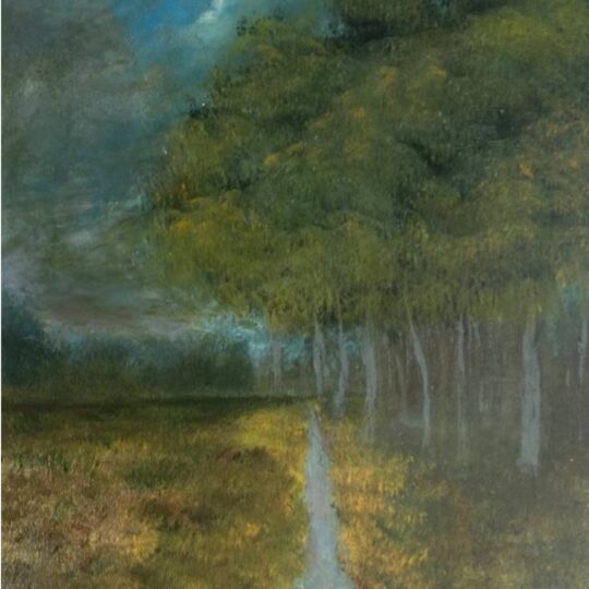 SOLD-Original R3051. Moonlight Walking