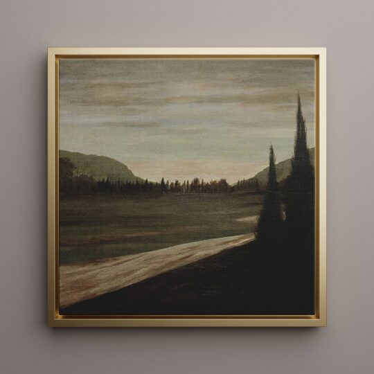 Original R1001. Across The Valley Landscape