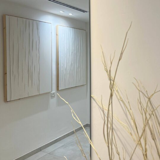 YS96991 WHITE Pearls | זוג תמונות