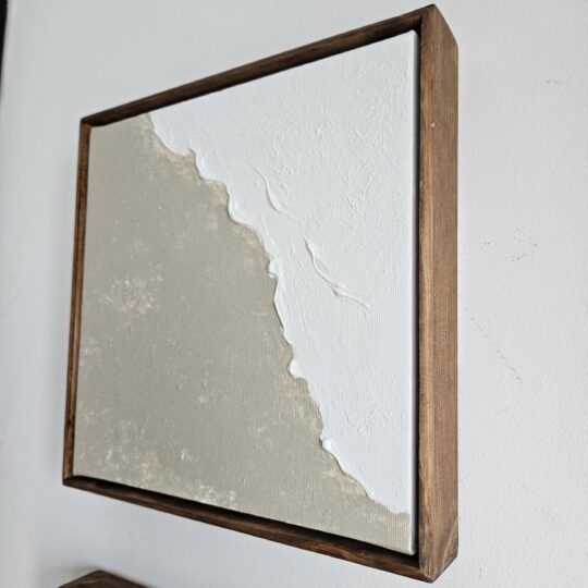 CY041221 WHITE WAVES – זוג תמונות