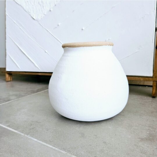 RY03 NATURAL WHITE 02  כד חרס