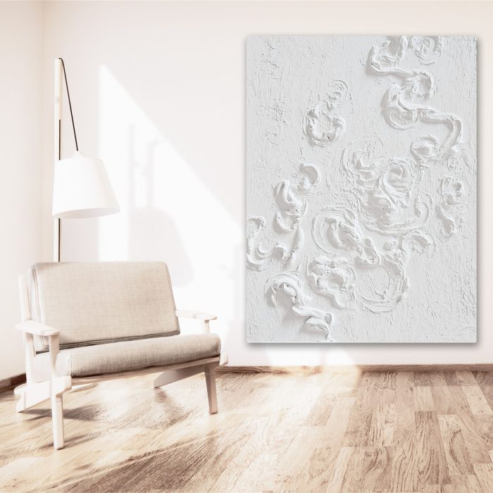 White Minimalist Modern Furniture Promotion Instagram Post (3000 x 3000 פיקסל) (2)